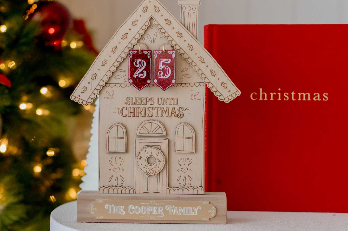 Gingerbread House Christmas Countdown