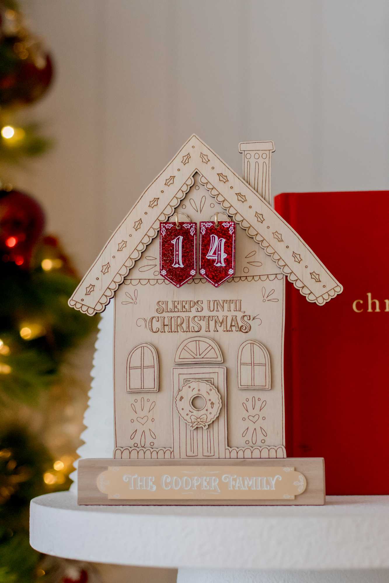 Gingerbread House Christmas Countdown