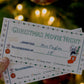 Christmas Movie Night Custom Tickets