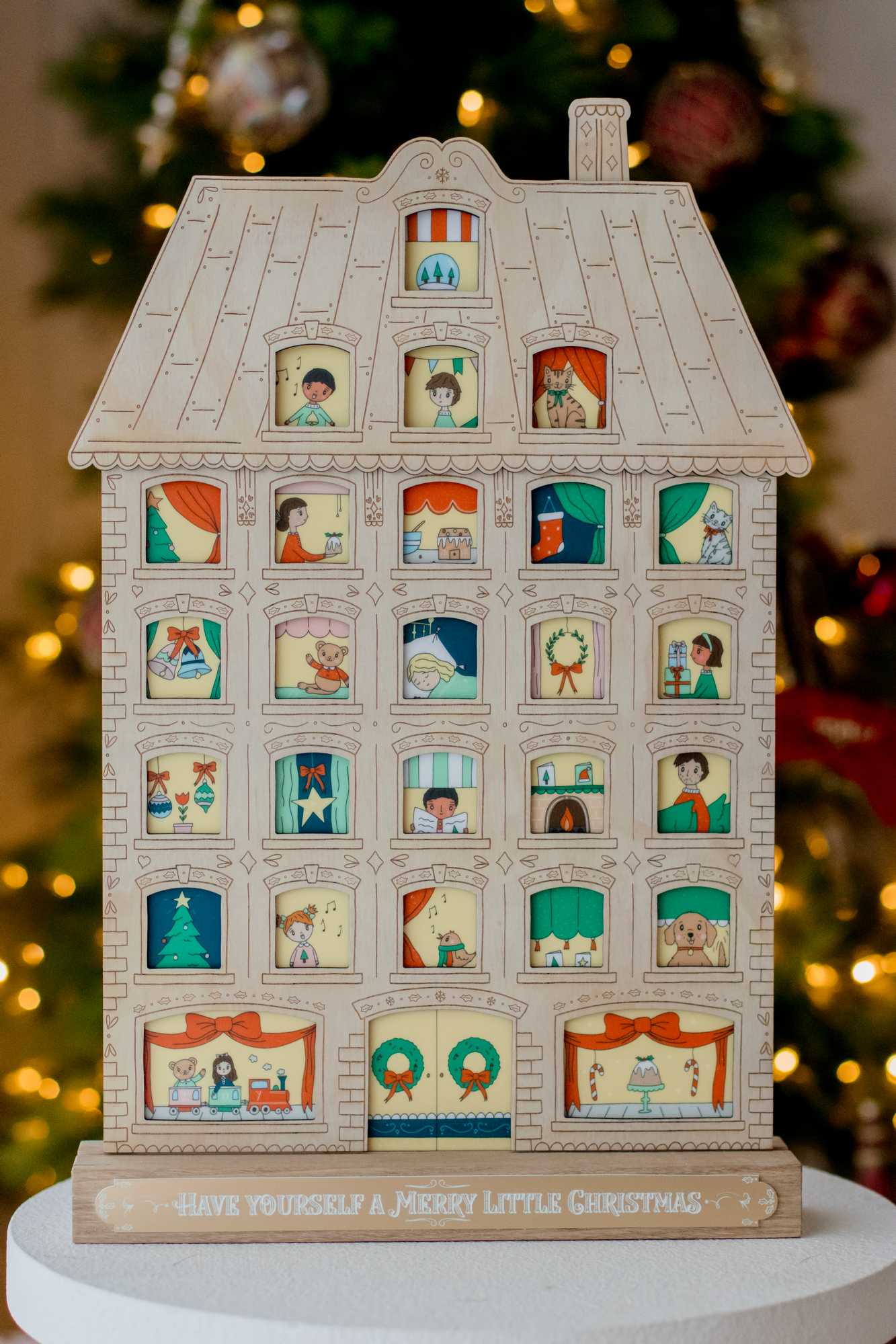 Festive Apartment Advent Calendar