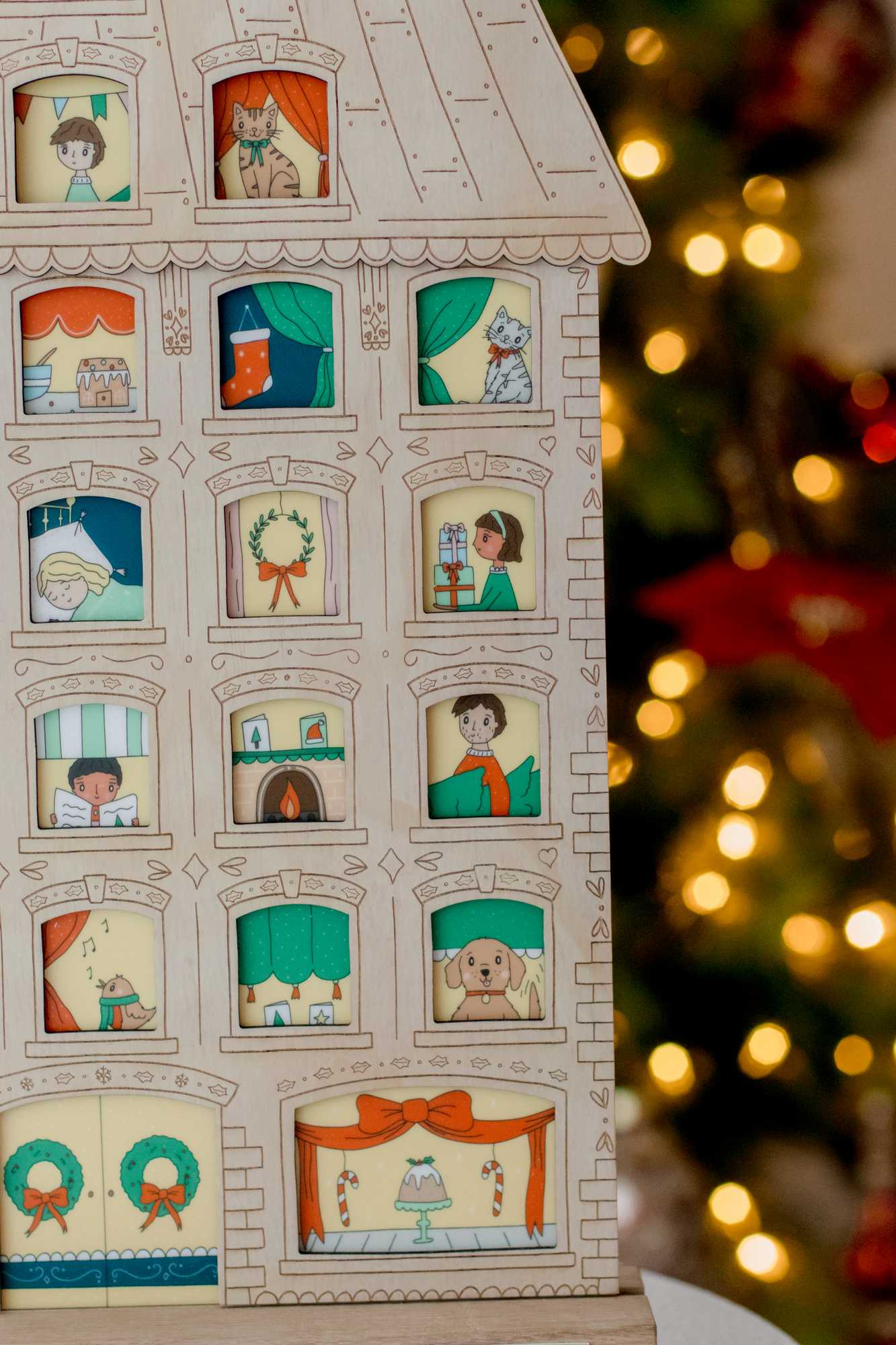 Festive Apartment Advent Calendar