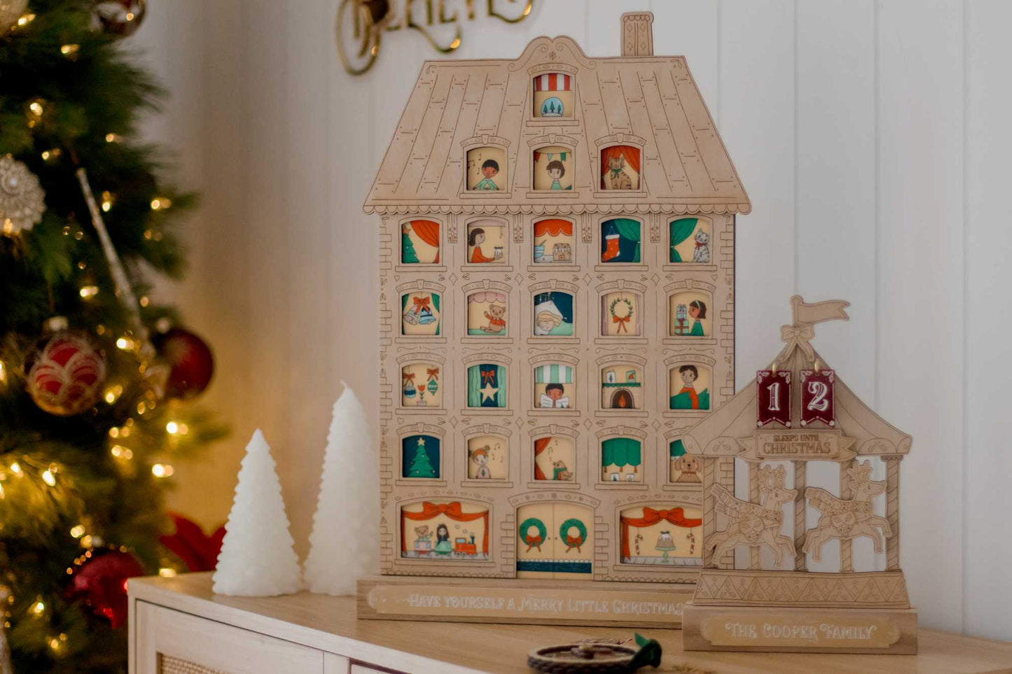 Festive Apartment Advent Calendar