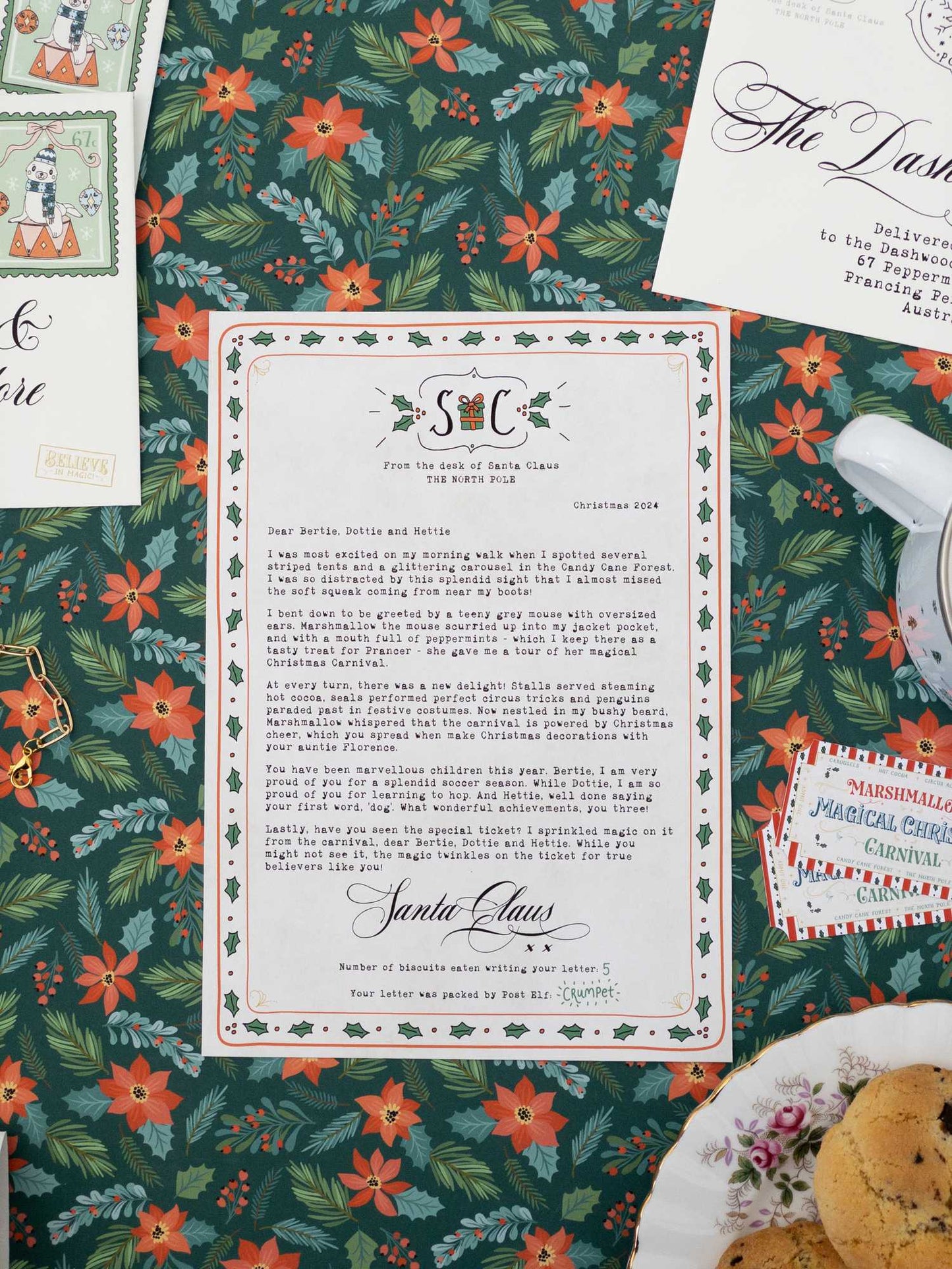 The Classic Santa Claus Letter