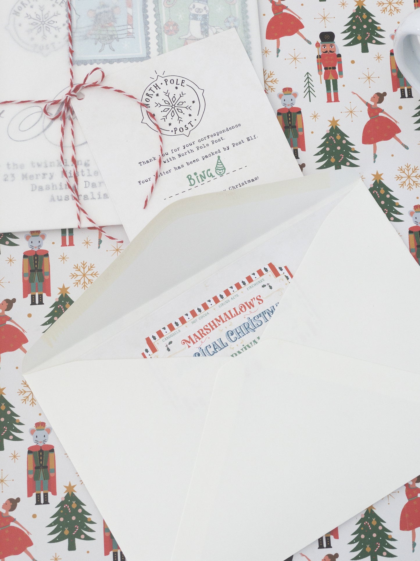 The Sibling Classic Santa Claus Letters