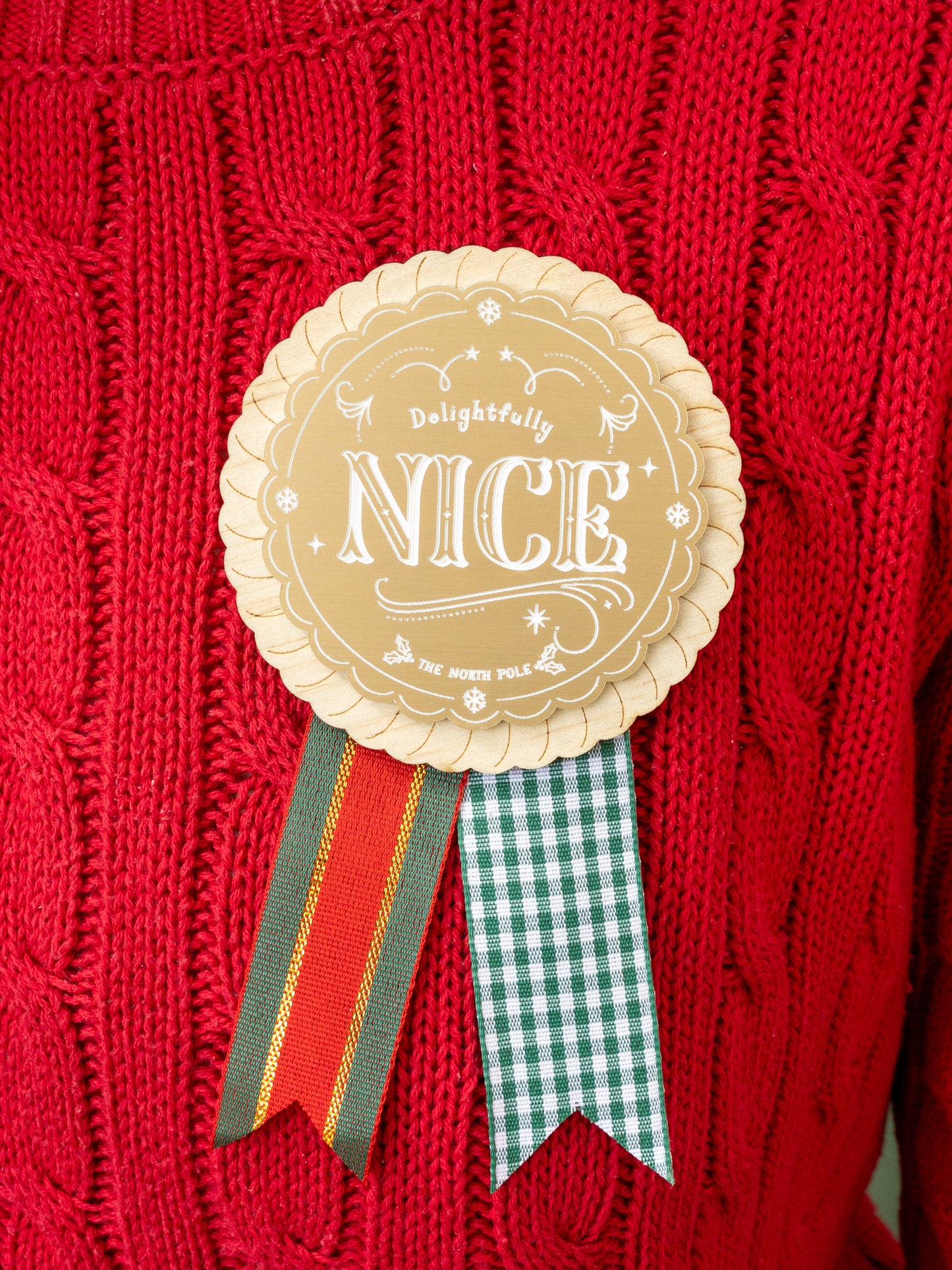 Christmas Rosette