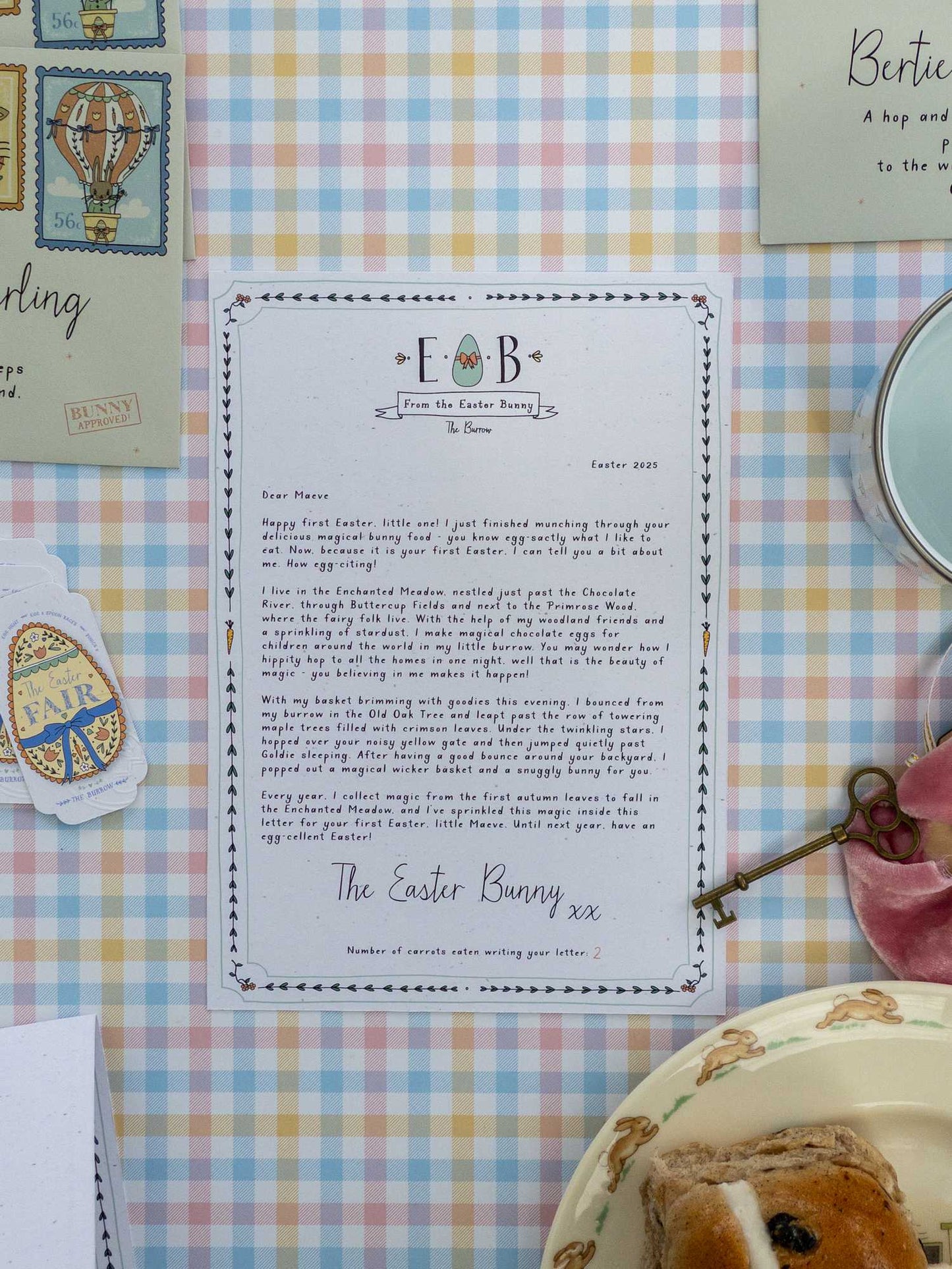 Baby’s First Easter Letter