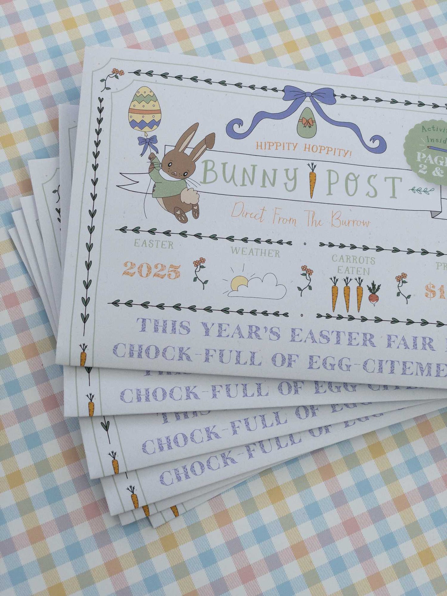 Bunny Post - Easter activities, recipes & news