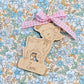 Custom Character Wooden Basket Tag