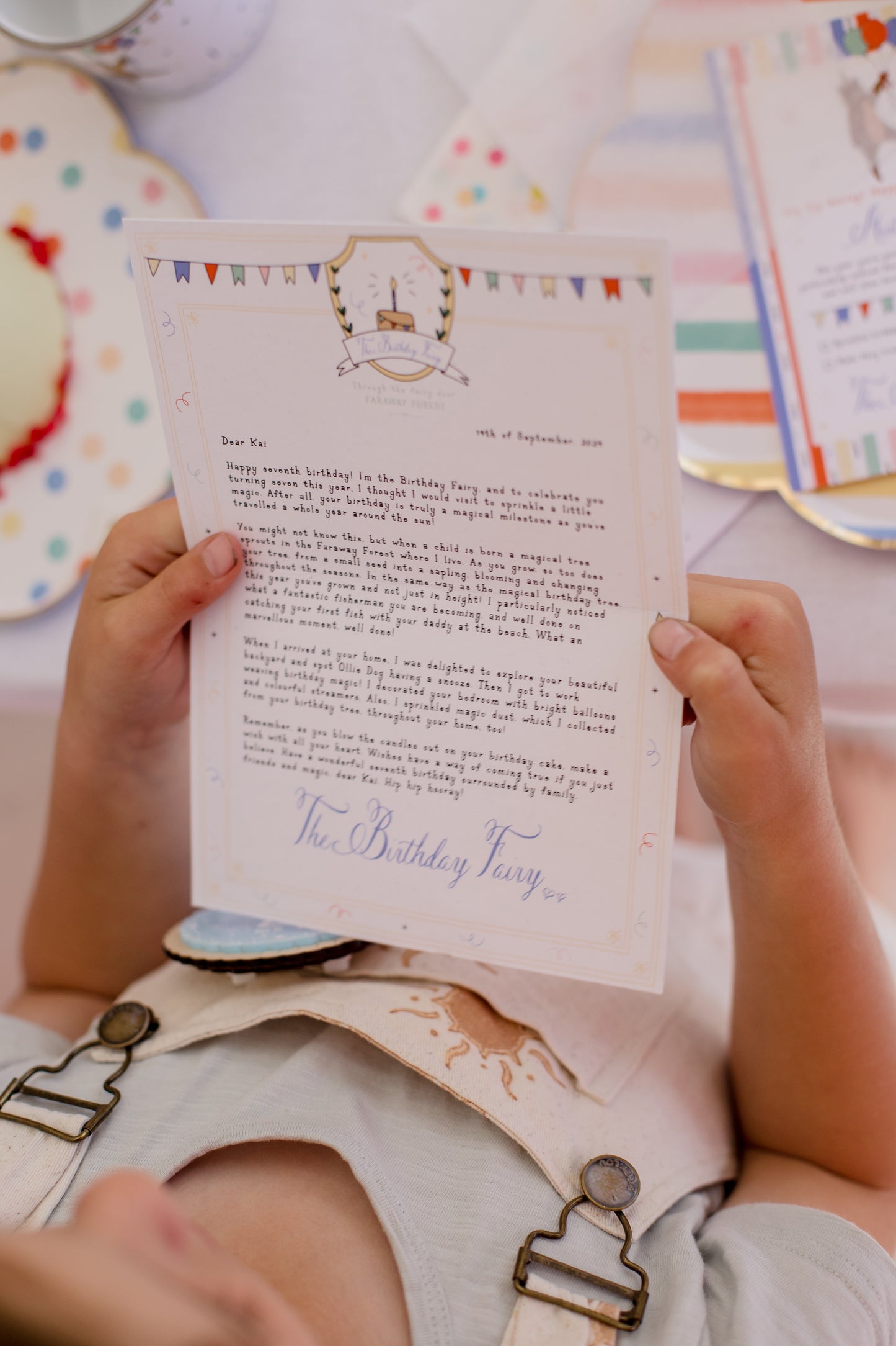 The Birthday Fairy Letter