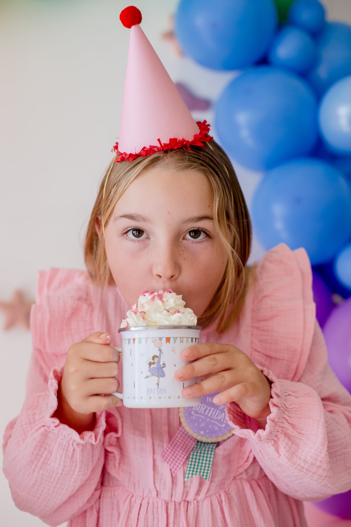 Personalised Birthday Enamel Mug